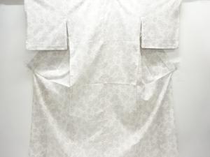 駒絽竜田川模様小紋着物